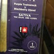 Product image for 1g Purple Trainwreck x Blackberry Diesel - Twax Joint - Sativa
