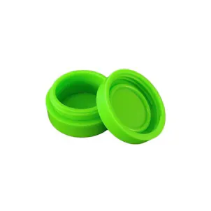 Photo of NoGoo Large 10ml Non-Stick Silicone Wax Storage Containers