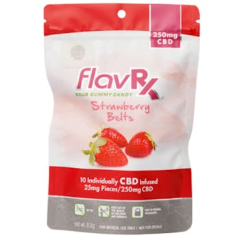 Photo of CBD Strawberry Belts 250mg