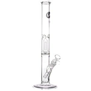 Photo of LA Pipes 12” Single Showerhead Perc Straight Tube Bong
