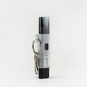 Photo of Terrapin PAX ERA Case + Keychain, "High + Snacky" *Customizable, Blue Glow-in-the-Dark