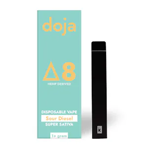 Photo of Sour Diesel Delta 8 THC Rechargeable Vape Disposable 1+ grams