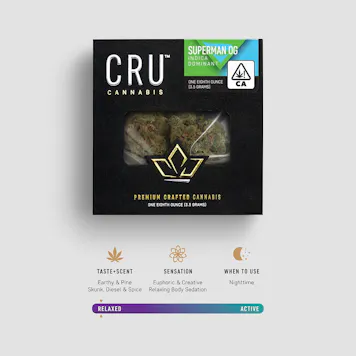 Photo of Superman OG 3.5G Indica Flower