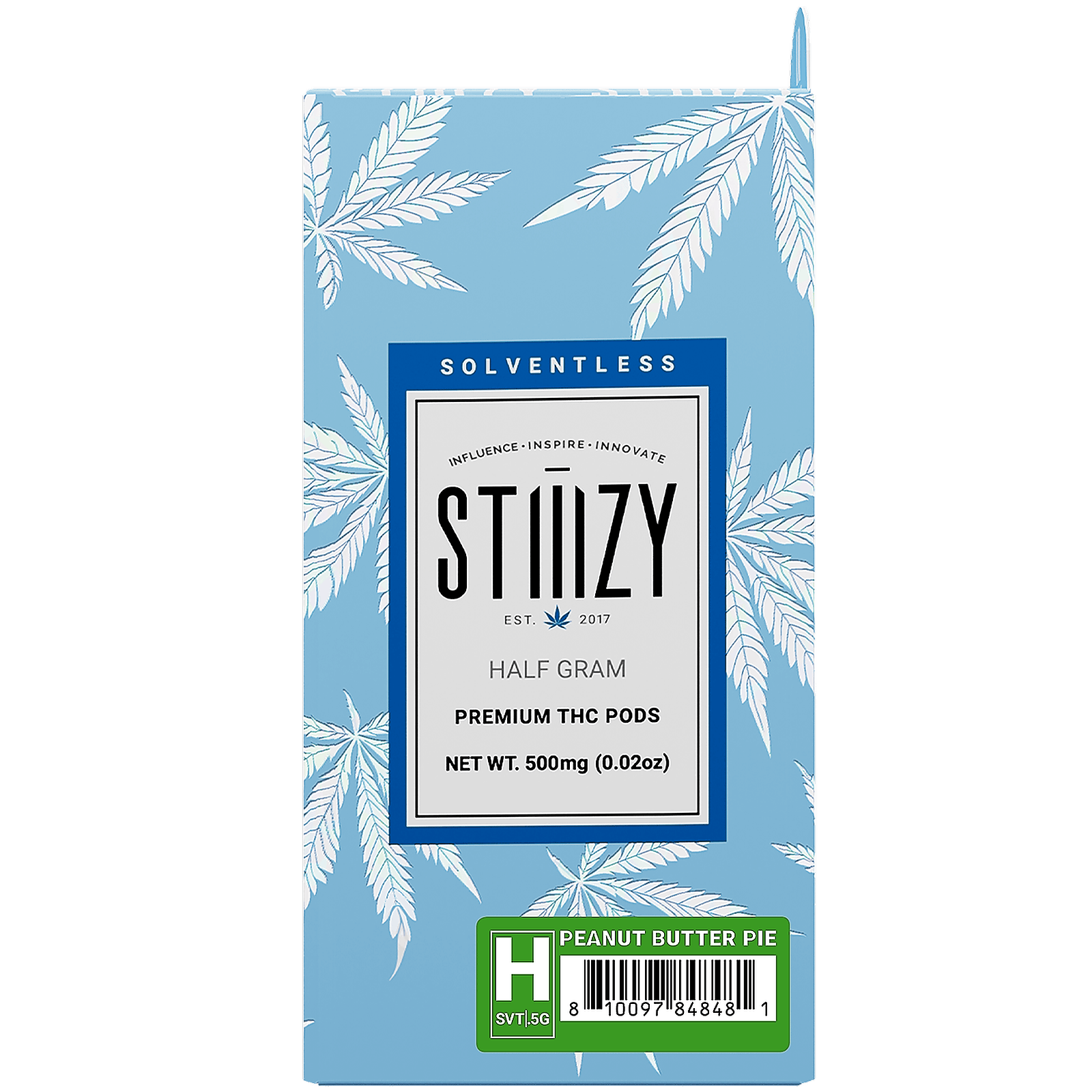 STIIIZY PEANUT BUTTER PIE SOLVENTLESS POD .5G Leafly
