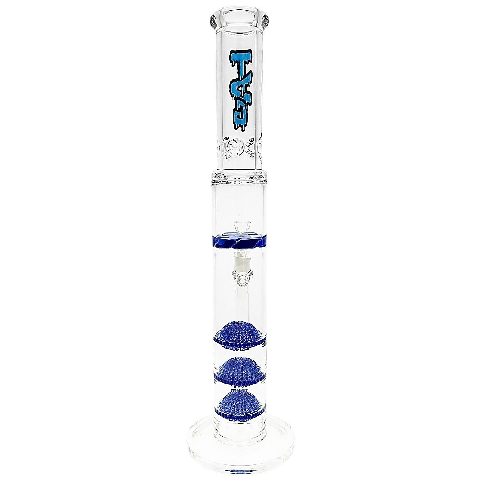 CaliConnected Online Headshop: TAG 20” Triple Sponge Perc Bong | Leafly