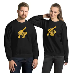 Photo of HONEYBEE HERB UNISEX SWEATSHIRT