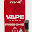 Product image for Tyson Dynamite Cookies Vape 0.5g (57.7% THC, 26.3% CBD, 2.3% CBG)