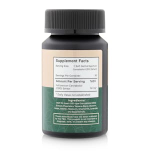 Photo of 1500mg CBD Soft Gels sleep formula