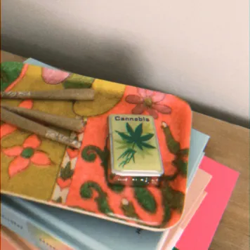 Photo of vintage ritual tray - spring