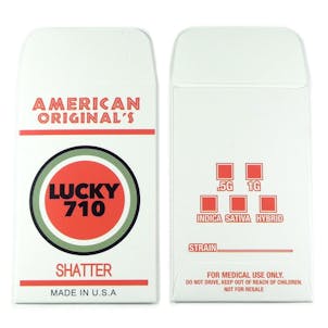 Photo of 50 American Original's Lucky 710 Full Color Shatter Labels Coin Extract Envelopes #059