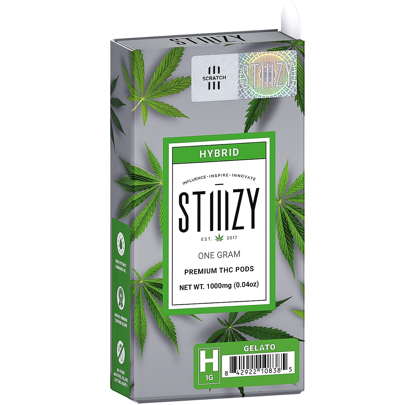 STIIIZY: GELATO - PREMIUM THC POD 1G | Leafly