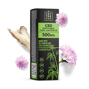 Photo of GrandDaddy Purple CBD 500mg Vape Pen Cartridge