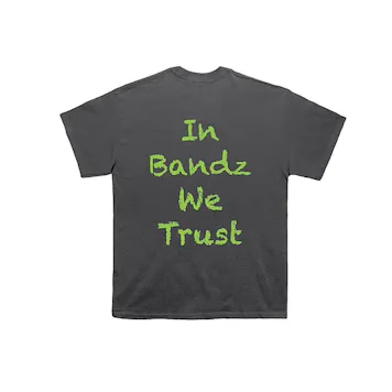 Photo of IN BANDZ WE TRUST PATCH TEE