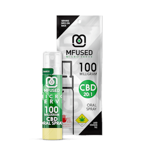 Photo of MFUSED Micro-Serving Oral Spray: Mango 20:1 CBD