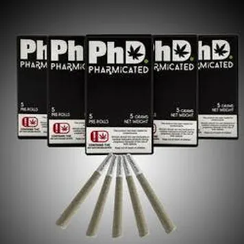 Photo of PhD - Sugar Tarts - Pre-Roll Box 5g - 28.55% THC