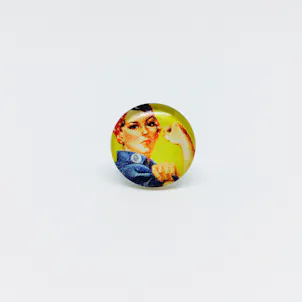 Photo of Rosie the Riveter Charm