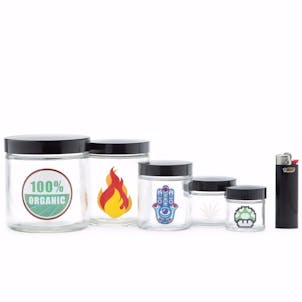 Photo of XL Clear Screw-Top Jar