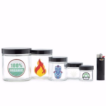 Photo of XL Clear Screw-Top Jar