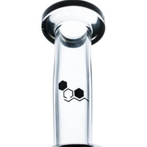 Photo of 8.5" Bent Neck Matrix Perc Bong w/ Black Accents