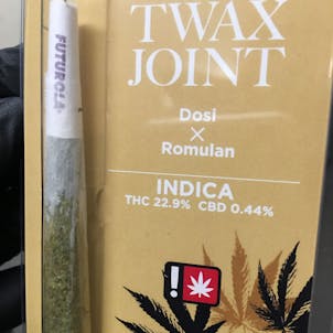 Photo of 1g Dosi x Romulan - Twax Joint - Indica