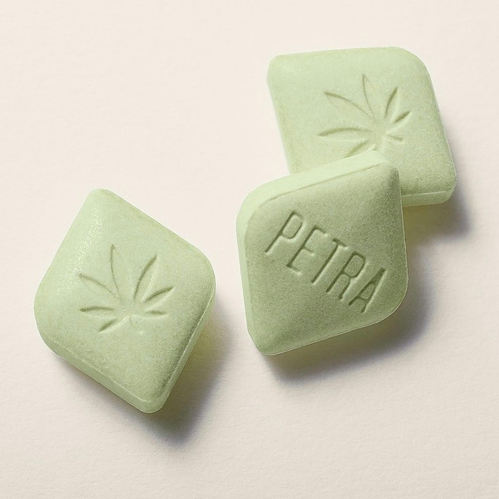 Petra 2.5mg CBD Petra 'Citrus' Mints 100mg CBD total Leafly