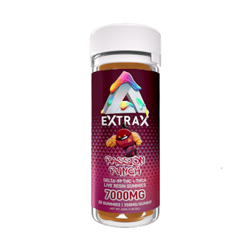 Photo of Passion Punch THCA + Delta-9P THC 7000mg Gummies