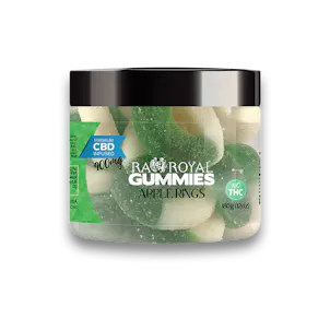Photo of R.A. Royal Gummies: CBD Apple Ring Gummy Jar (900 MG)