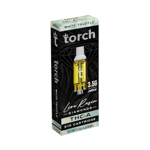 Photo of TORCH WHITE TRUFFLE THC-A LIVE RESIN DIAMONDS 510 CARTRIDGE 3.5G INDICA