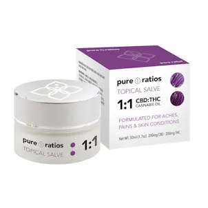 Photo of 1:1 CBD:THC Topical Salve 50ml