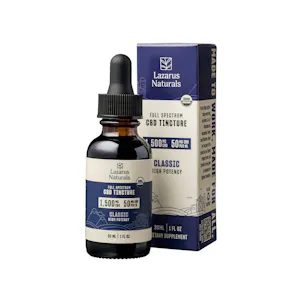 Photo of Lazarus Naturals High Potency CBD Tincture Oil – Classic