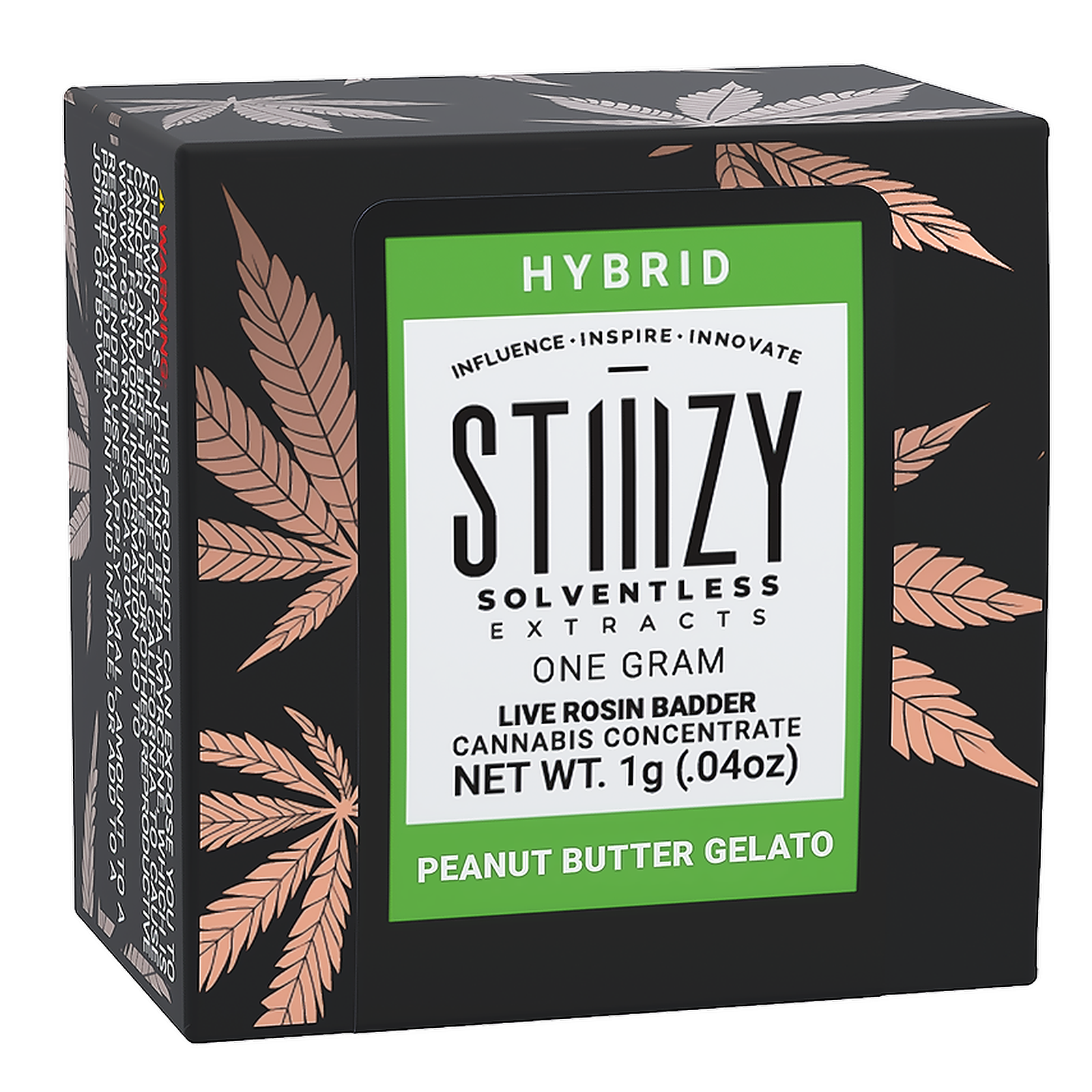 STIIIZY: PEANUT BUTTER GELATO - LIVE ROSIN BADDER 1G | Leafly