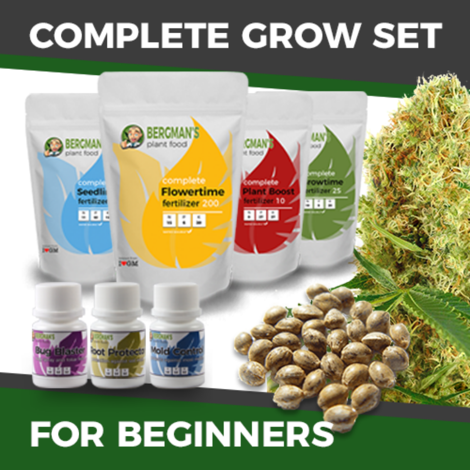 I Love Growing Marijuana: The Complete Marijuana Seed & Grow Set ...