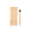 Product image for RYOT® Wooden Magnetic Dugout with Matching One Hitter in Maple