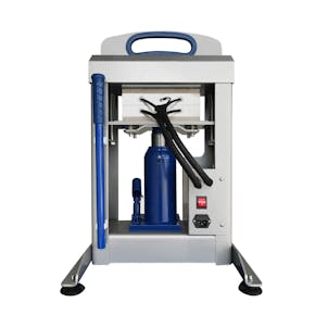 Photo of 20 Ton Dulytek® DHP20 Hydraulic Rosin Heat Press, 3" x 8" Dual Heating Plates