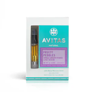 Photo of Fruity Pebbles Live Resin Cartridge 1g