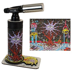 Photo of Dunkees “Happy Tree” Butane Dab Torch