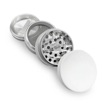 Photo of Custom Metal White Grinder – Aluminum 50mm