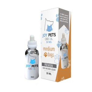 Product image for Joy Pets CBD Oil for Medium Dogs 50MG