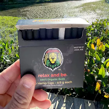 Photo of Jah Cigz: Relax and Be – Premium Hemp CBD Cigarettes (1 carton, 12 packs) OUT