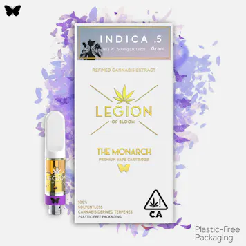 Photo of Monarch | Blueberry Muffin .5 Gram Cartridge