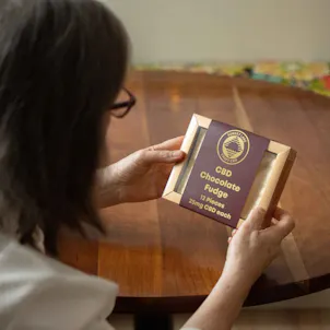 Photo of CBD Chocolate Fudge