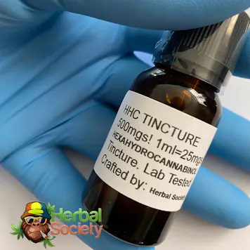 Photo of HHC/D8 Tincture • SATIVA - 20ml • 500mgs - $49.99
