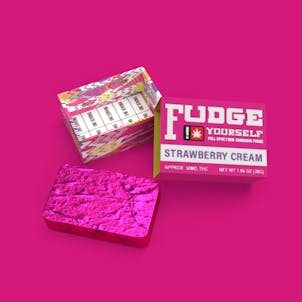 Photo of Strawberry Cream Fudge 50mg