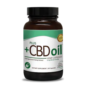 Photo of PlusCBD Oil™ Capsules - 60ct 15mg