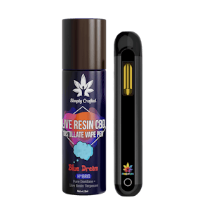 Photo of 2ml Blue Dream Live Resin CBD Vape Pen