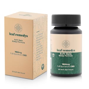 Photo of 1500mg CBD Soft Gels sleep formula