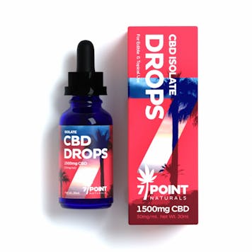 Product image for Isolate CBD Oil Drops 1500mg 30ml