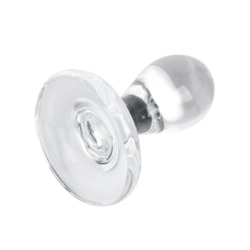 Photo of 1.5 x 2" Dulytek® Glass Stamp for Rosin Wax Collection