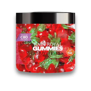 Photo of R.A. Royal Gummies: CBD Cherry Gummy Jar (1200 MG)