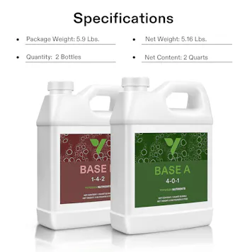 Photo of VIVOSUN Nutrients Base A & B Bundle, Liquid Fertilizer Supports Vegetative and Flowering Stage